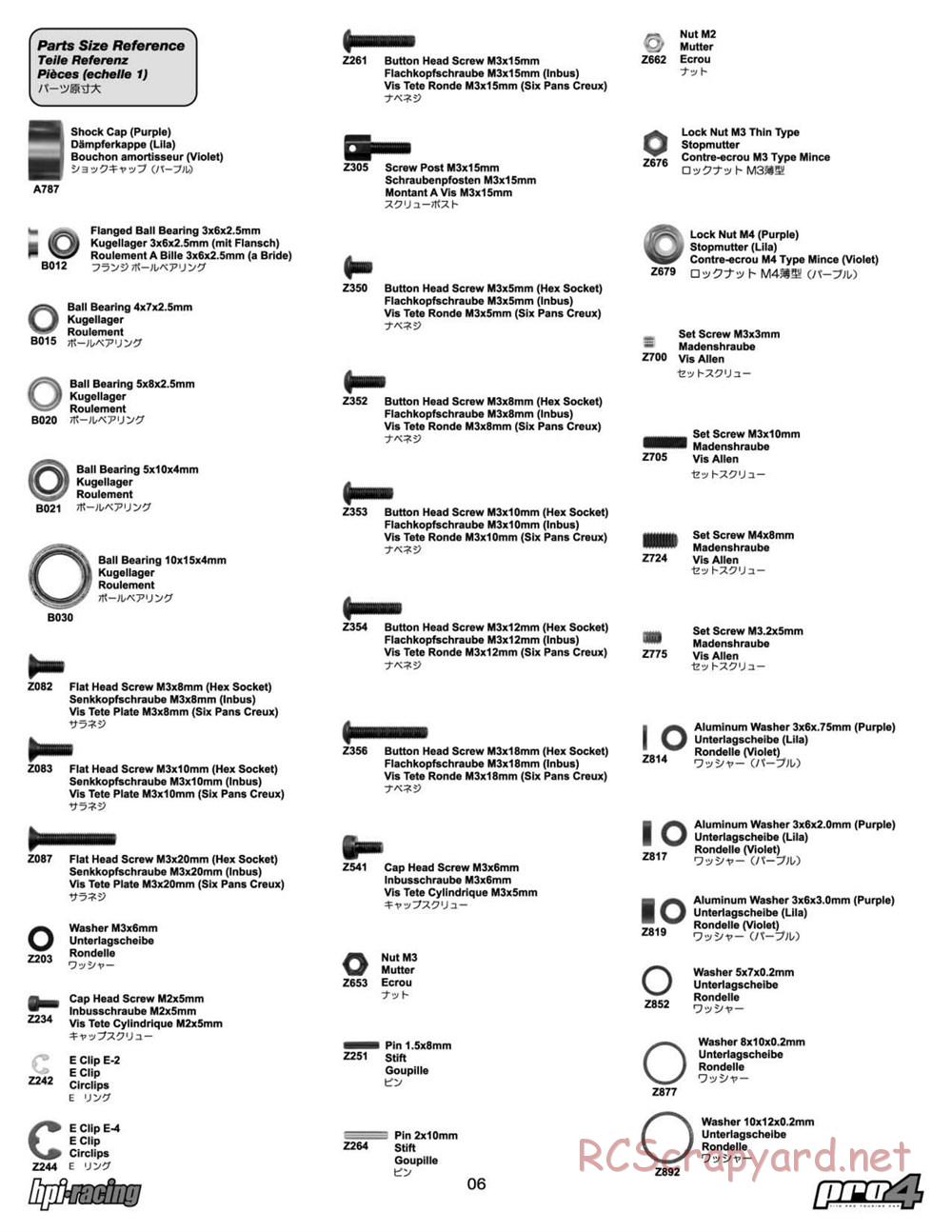 HPI - RS4 Pro4 - Manual - Page 6