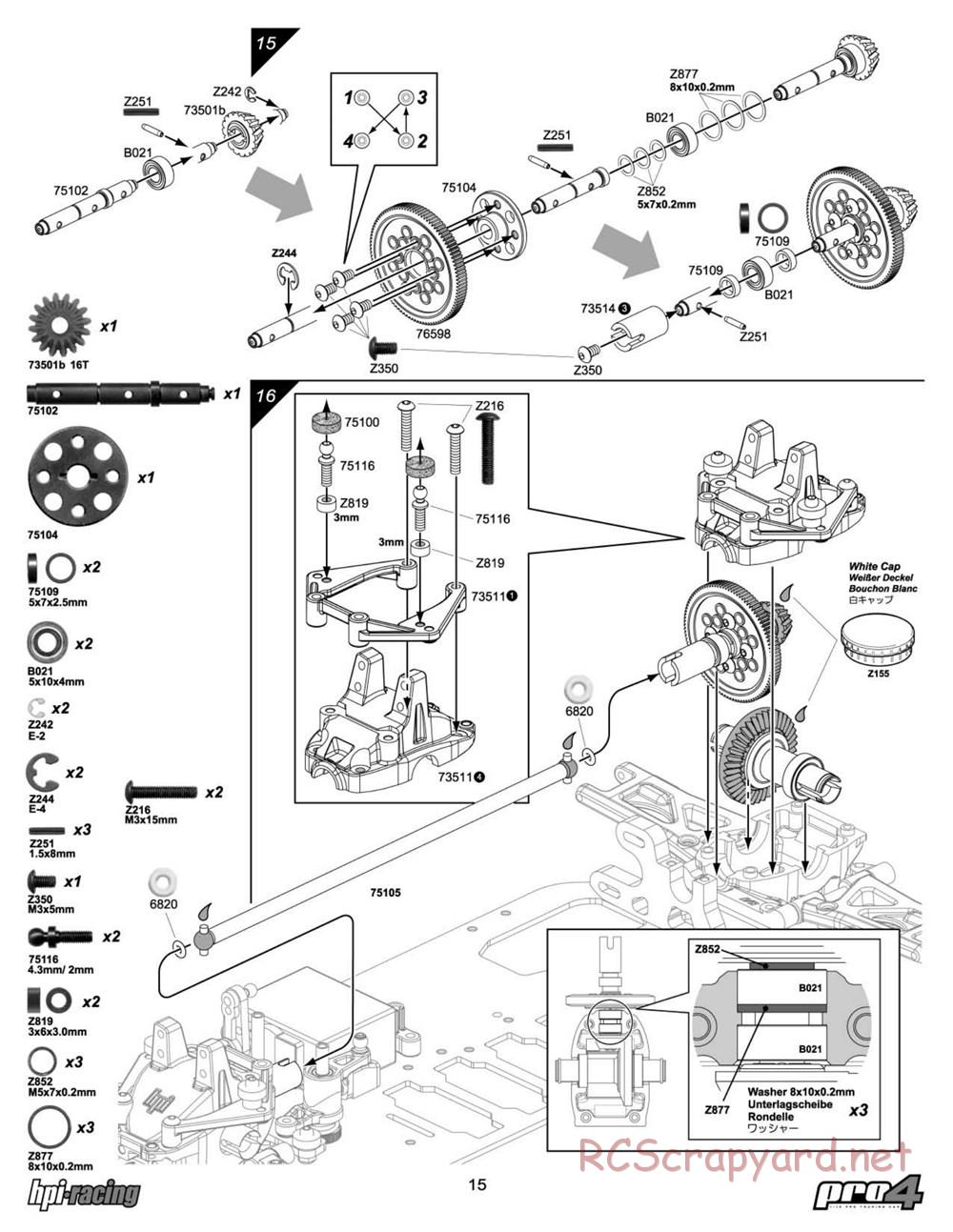 HPI - RS4 Pro4 - Manual - Page 15