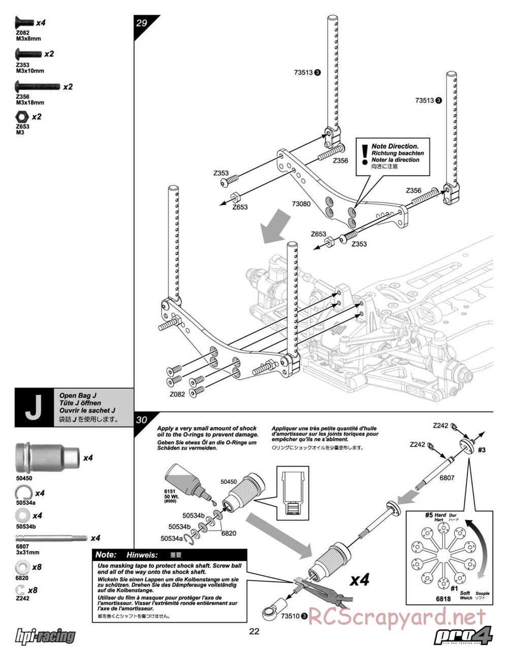 HPI - RS4 Pro4 - Manual - Page 22