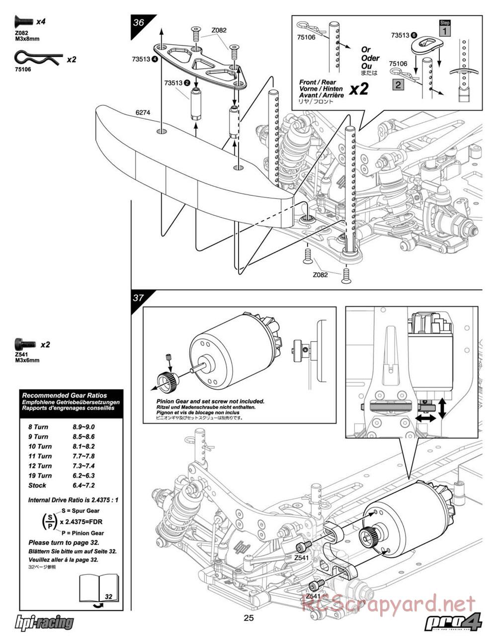 HPI - RS4 Pro4 - Manual - Page 25