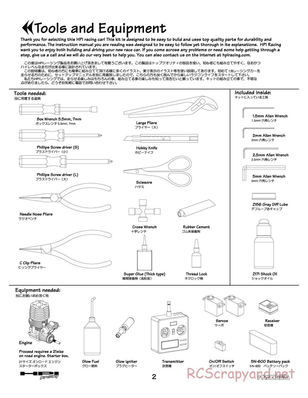 HPI - Proceed - Manual - Page 2