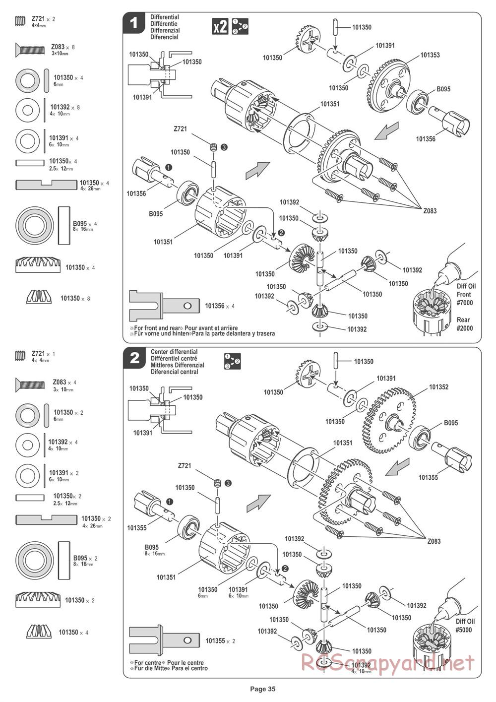 HPI - Pulse 4.6 Buggy - Manual - Page 35