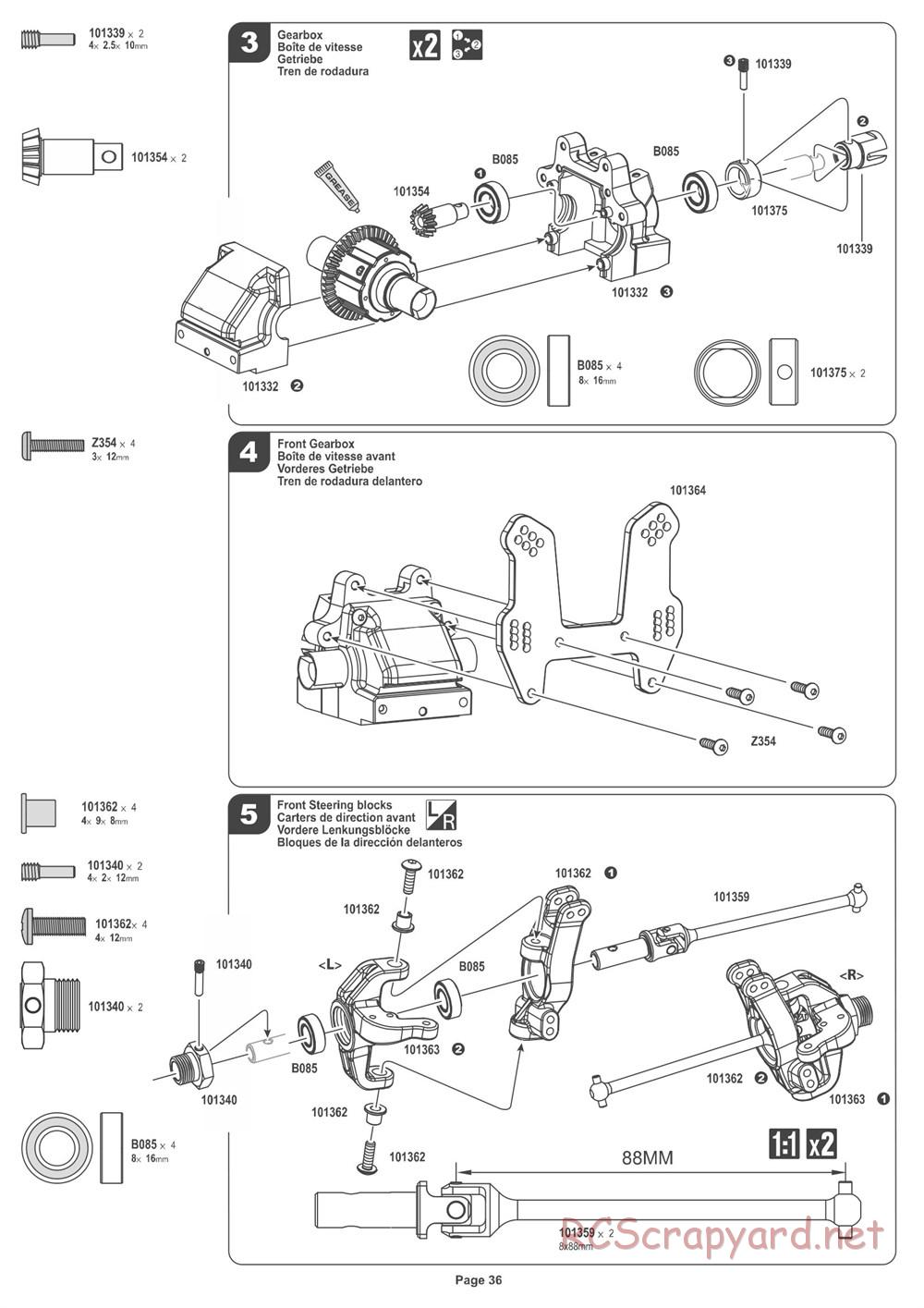 HPI - Pulse 4.6 Buggy - Manual - Page 36