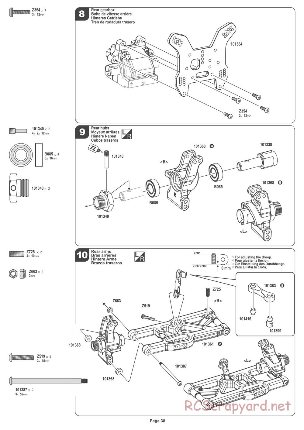 HPI - Pulse 4.6 Buggy - Manual - Page 38