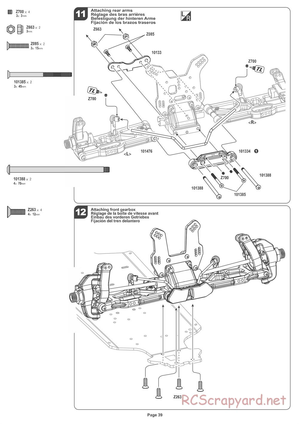 HPI - Pulse 4.6 Buggy - Manual - Page 39