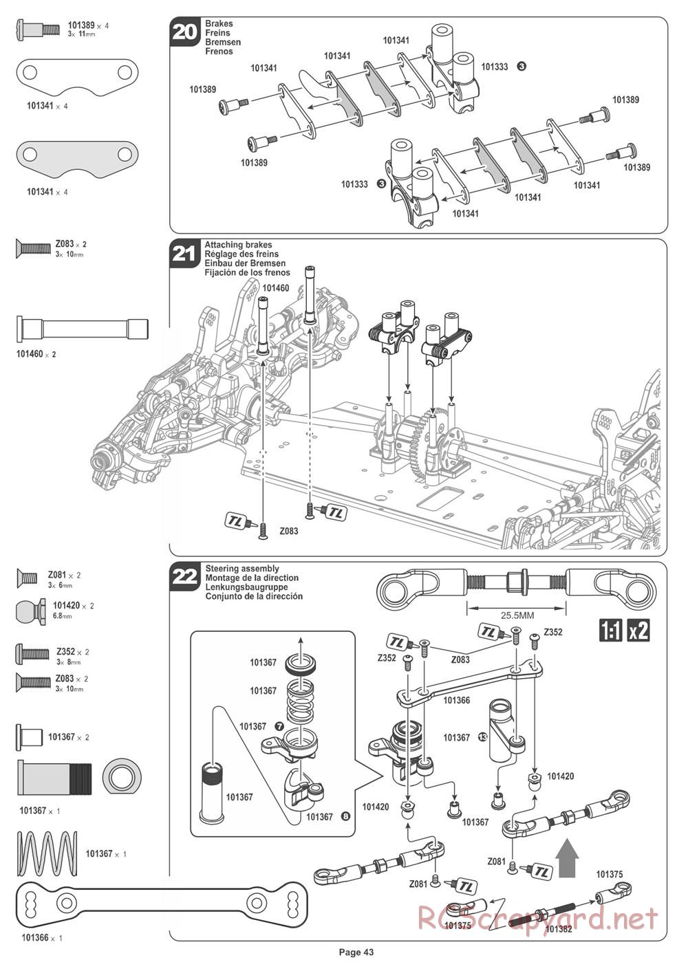 HPI - Pulse 4.6 Buggy - Manual - Page 43