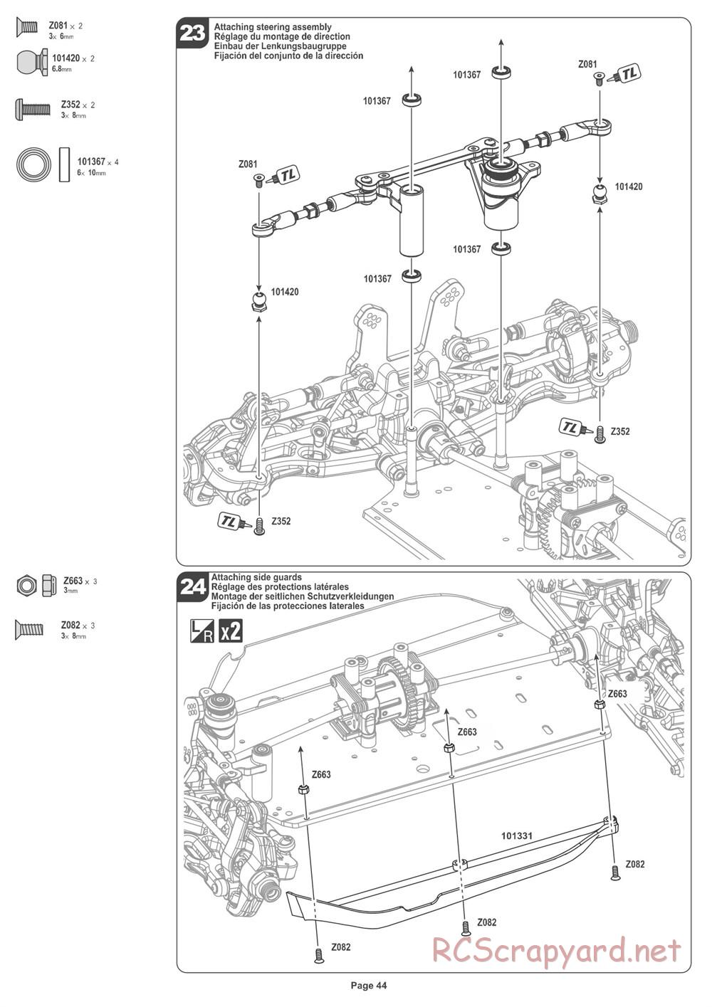HPI - Pulse 4.6 Buggy - Manual - Page 44