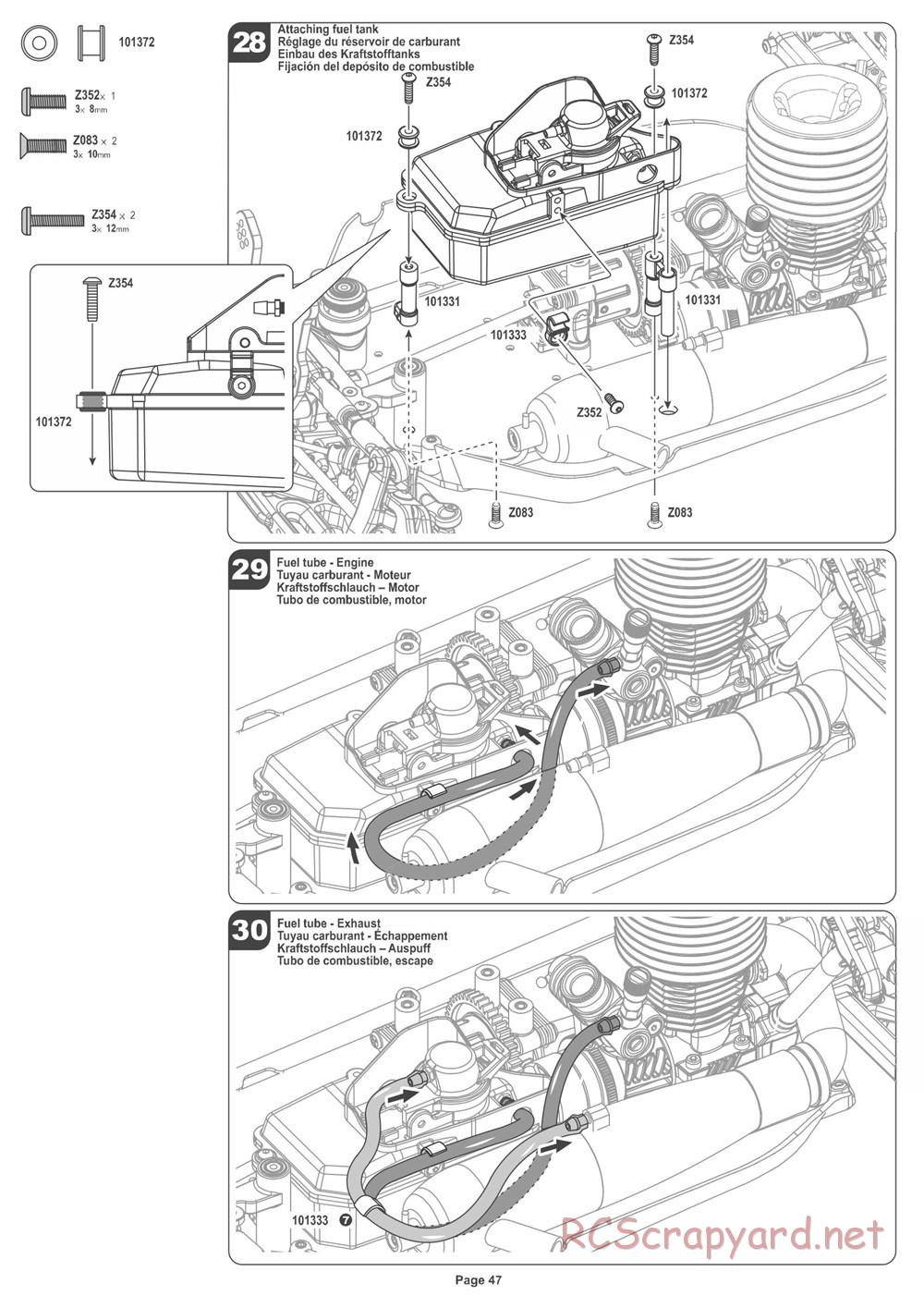 HPI - Pulse 4.6 Buggy - Manual - Page 47