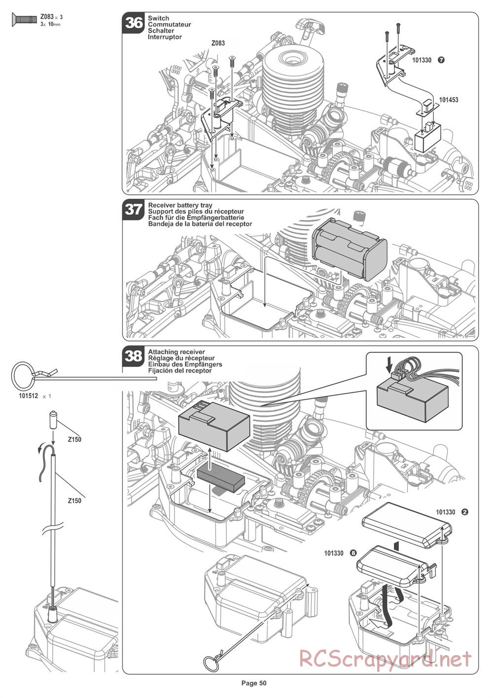 HPI - Pulse 4.6 Buggy - Manual - Page 50