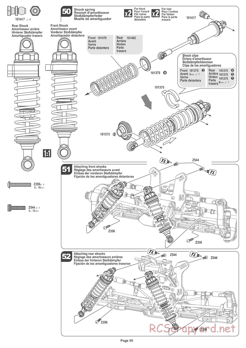 HPI - Pulse 4.6 Buggy - Manual - Page 55