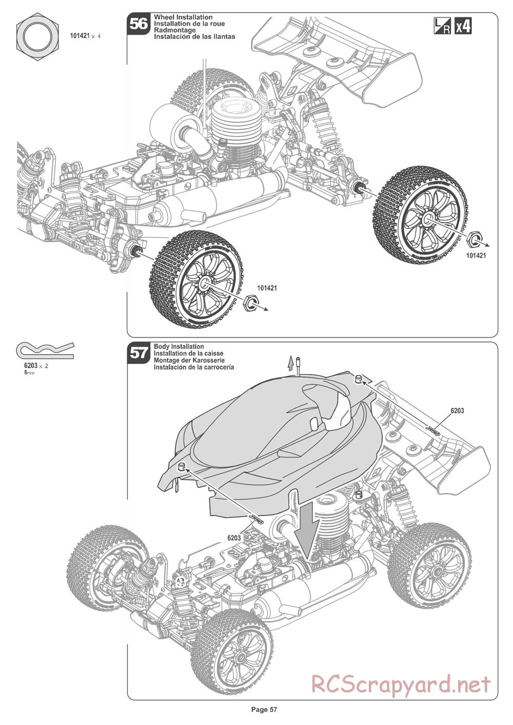 HPI - Pulse 4.6 Buggy - Manual - Page 57