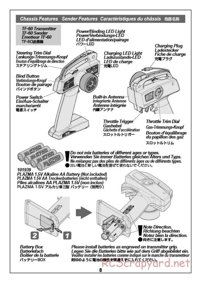 HPI - Formula Q32 - Manual - Page 8