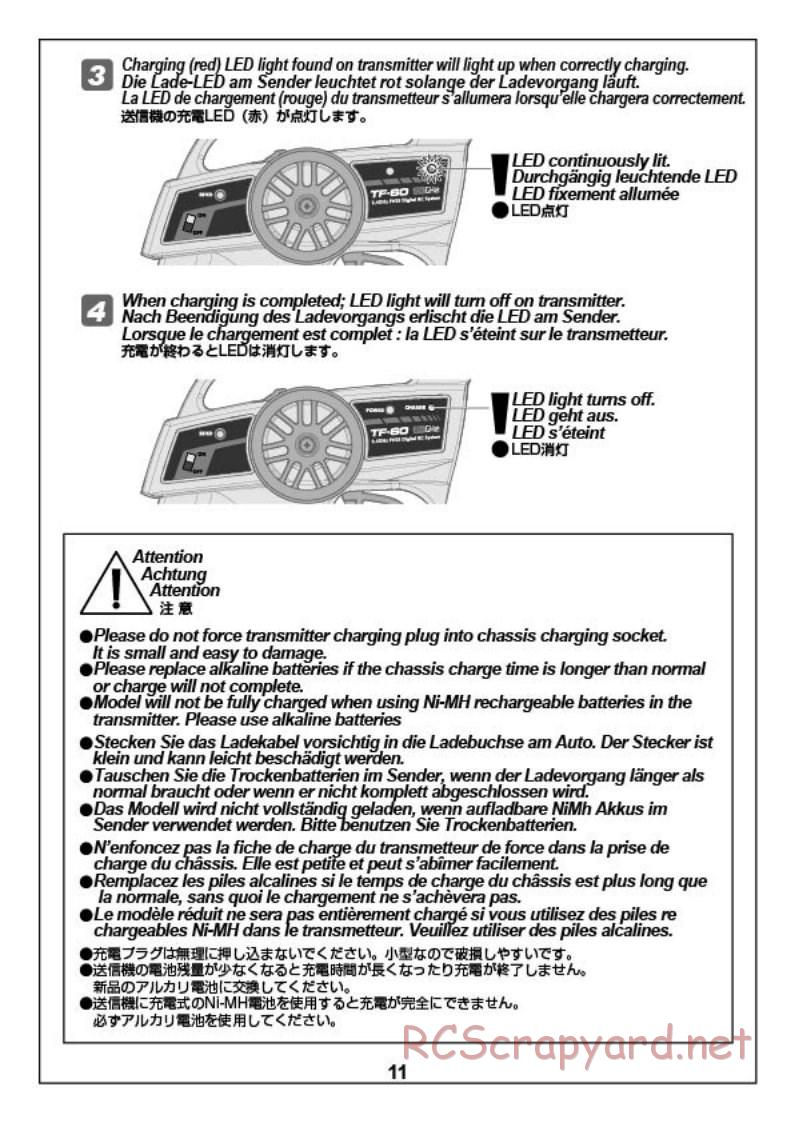 HPI - Formula Q32 - Manual - Page 11