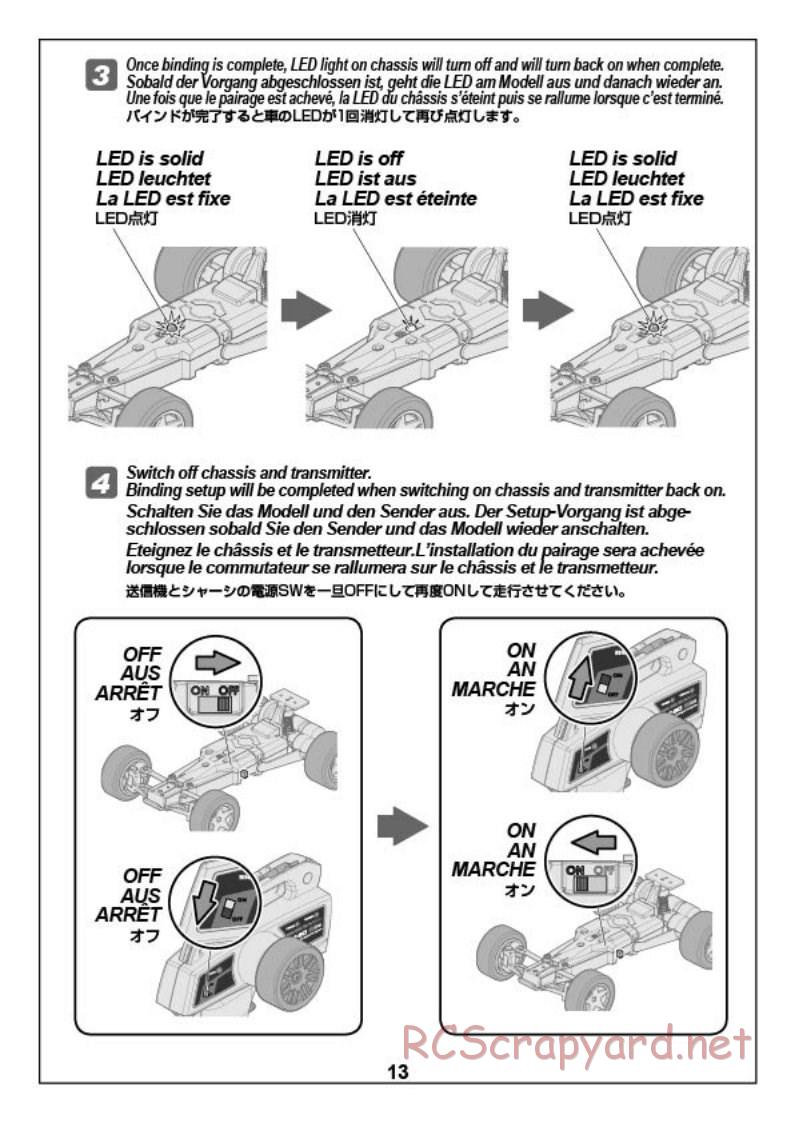 HPI - Formula Q32 - Manual - Page 13