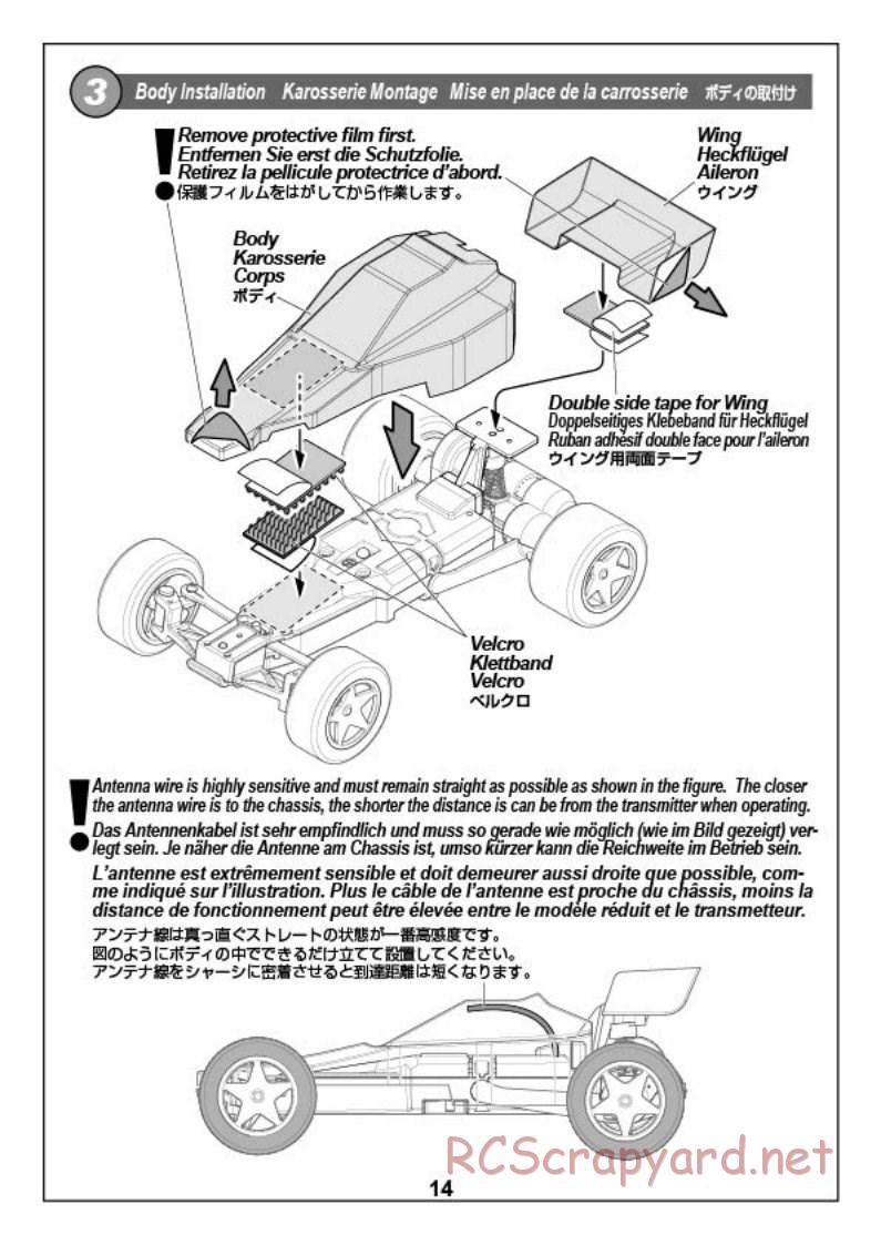 HPI - Formula Q32 - Manual - Page 14