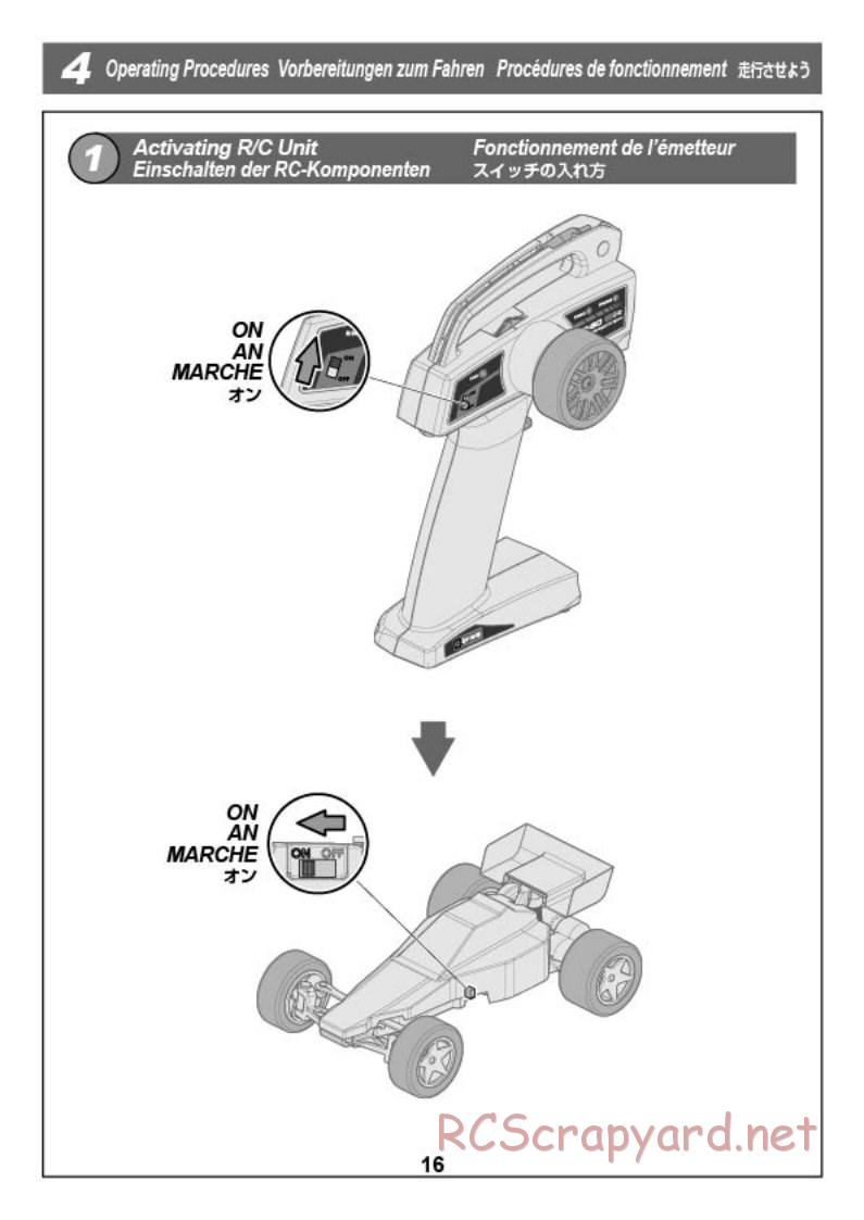 HPI - Formula Q32 - Manual - Page 16