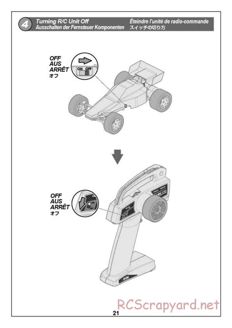 HPI - Formula Q32 - Manual - Page 21