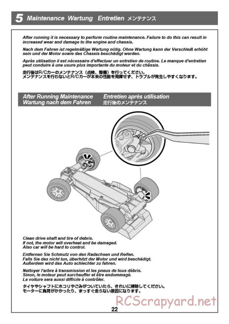 HPI - Q32 Trophy Truggy - Manual - Page 22