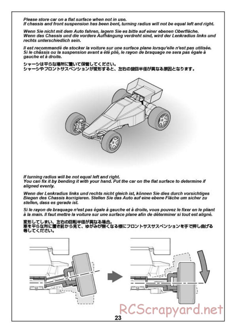 HPI - Baja Q32 - Manual - Page 23