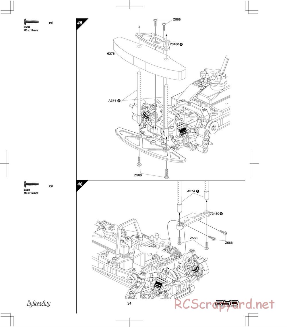 HPI - R40 Nitro Touring Car - Manual - Page 34