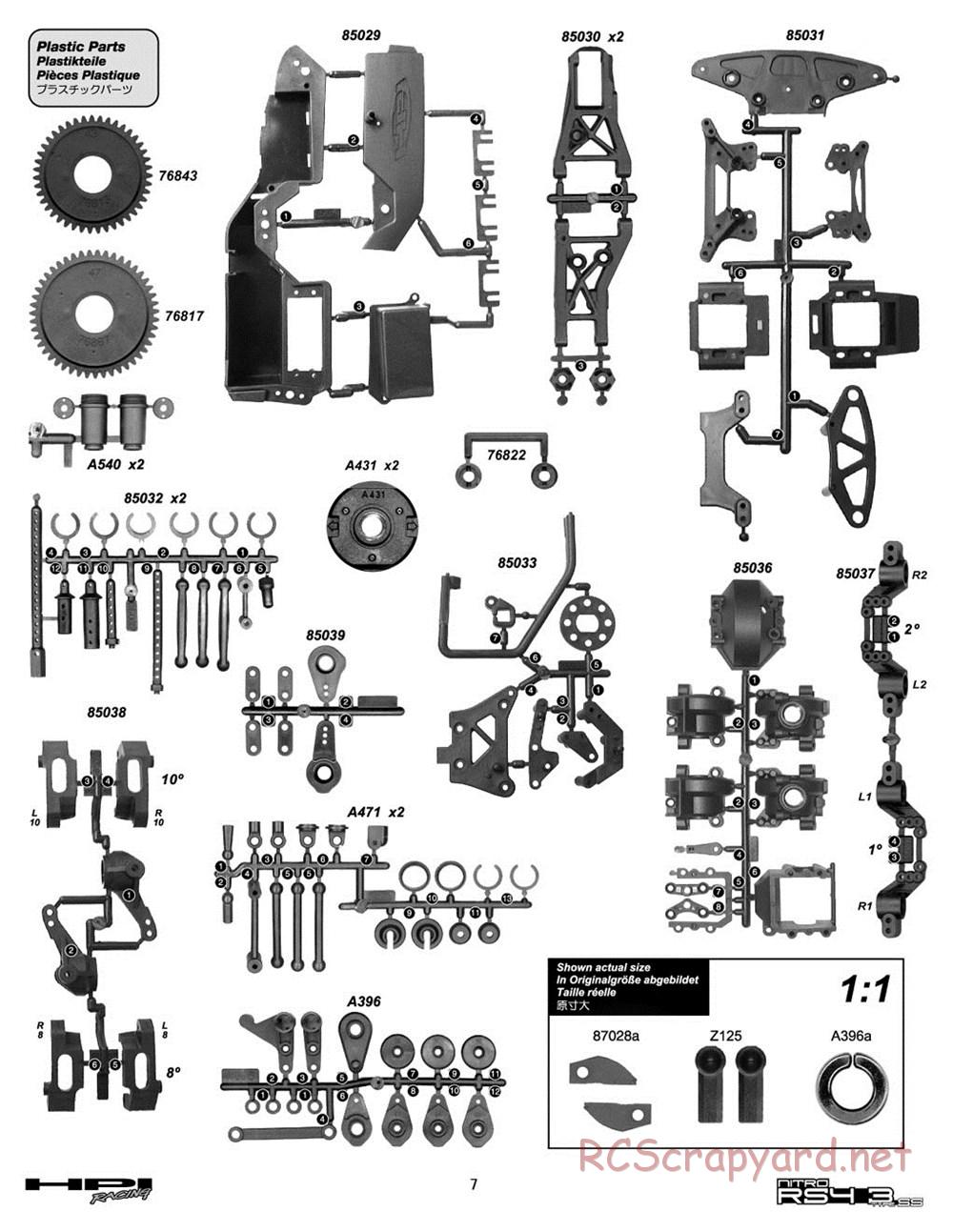 HPI - Nitro RS4 3 SS (2002) - Manual - Page 7