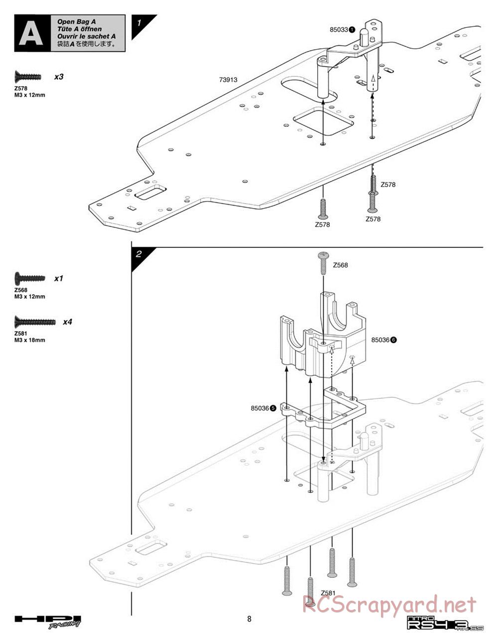 HPI - Nitro RS4 3 SS (2002) - Manual - Page 8