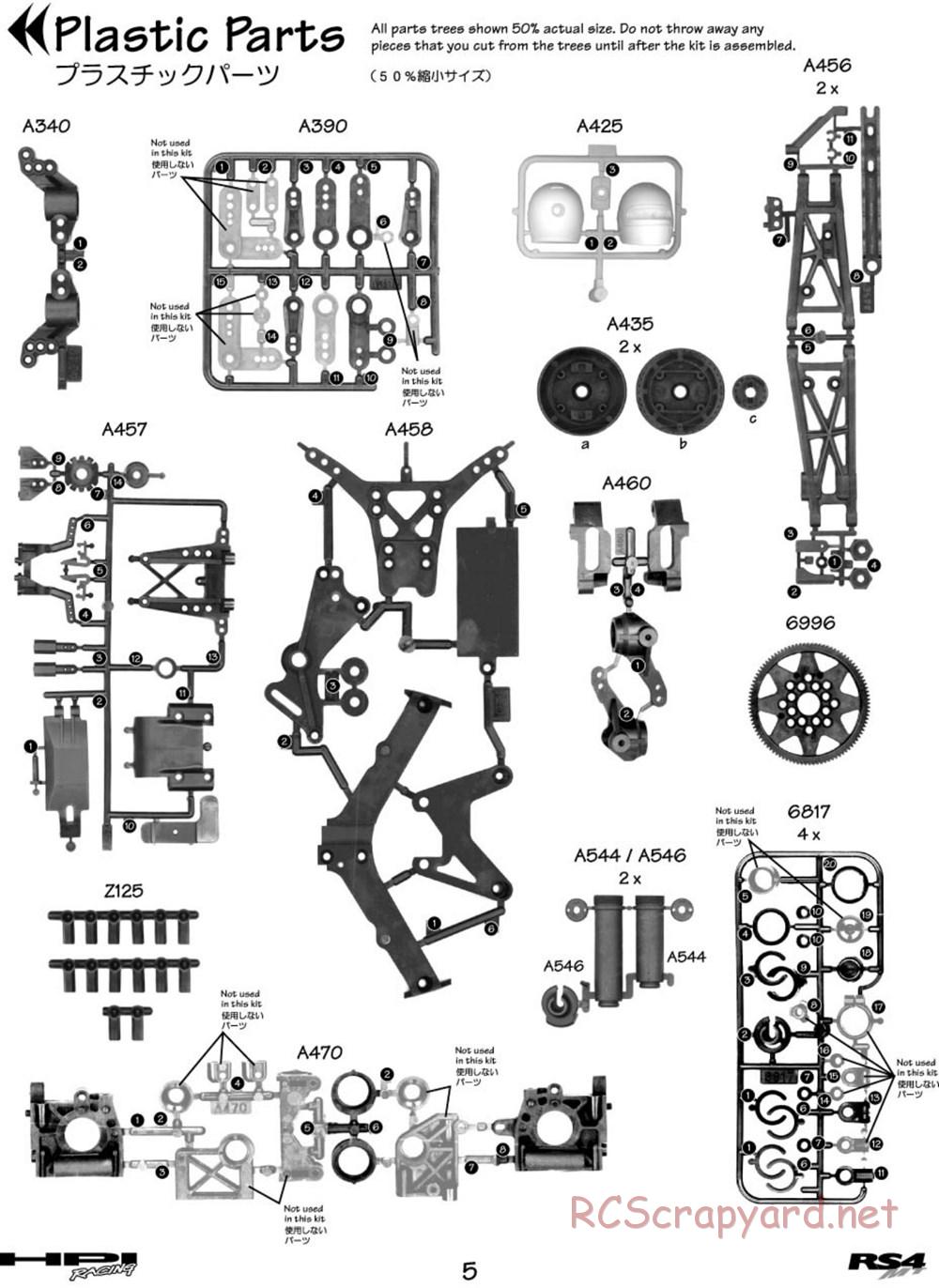 HPI - RS4 MT - Manual - Page 5