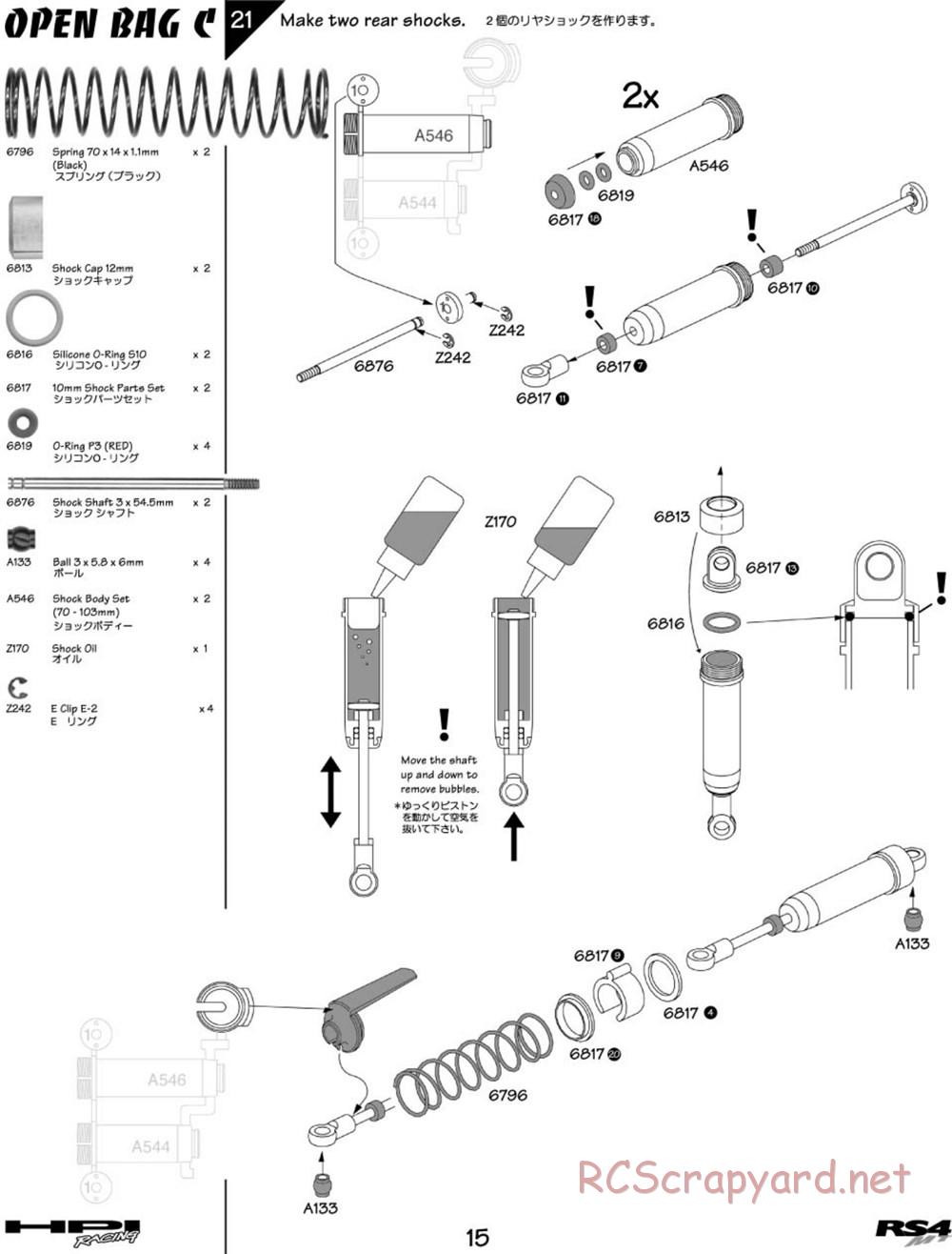 HPI - RS4 MT - Manual - Page 15