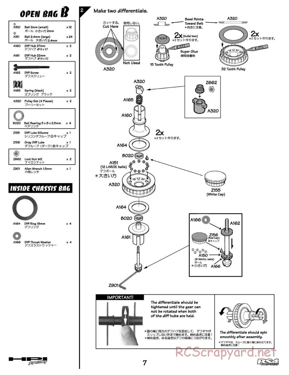 HPI - RS4 Mini Pro - Manual - Page 7