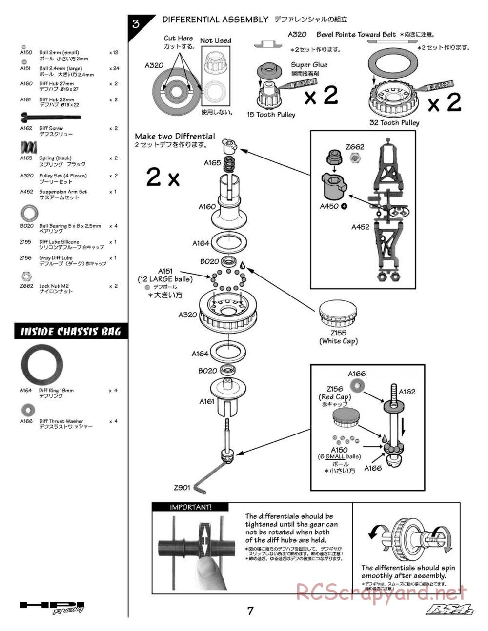 HPI - RS4 Pro 2 - Manual - Page 7