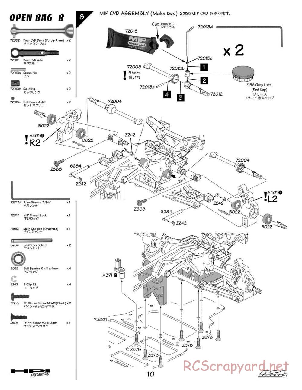 HPI - RS4 Pro 2 - Manual - Page 10