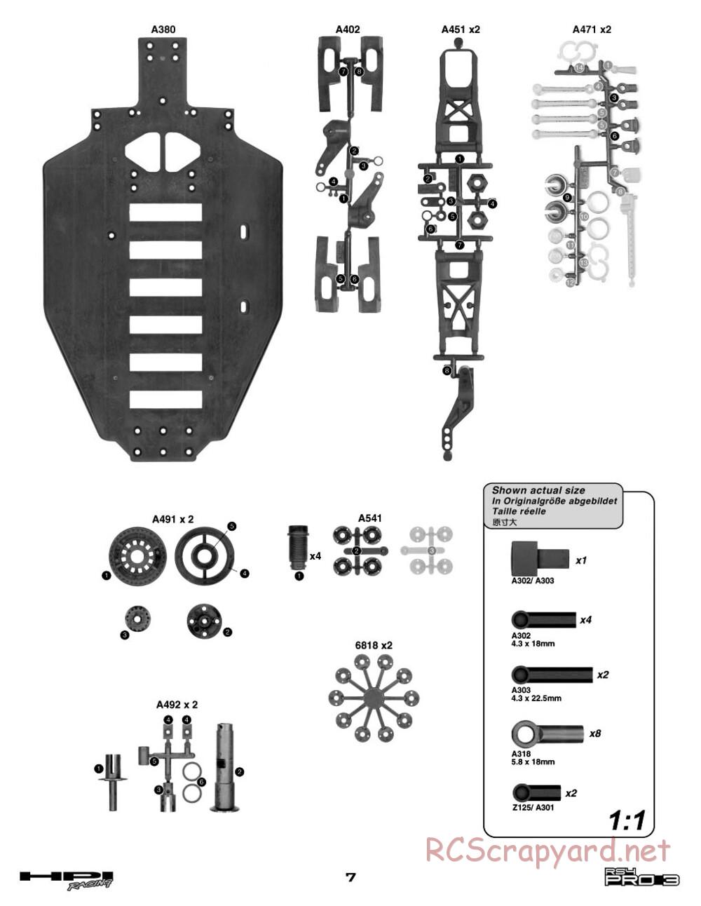 HPI - RS4 Pro 3 - Manual - Page 7