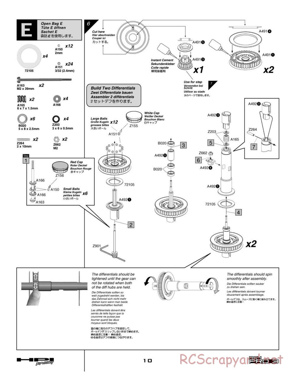 HPI - RS4 Pro 3 - Manual - Page 10