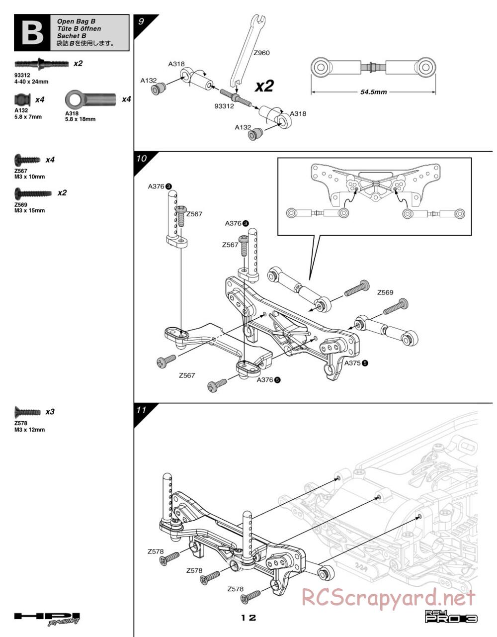 HPI - RS4 Pro 3 - Manual - Page 12