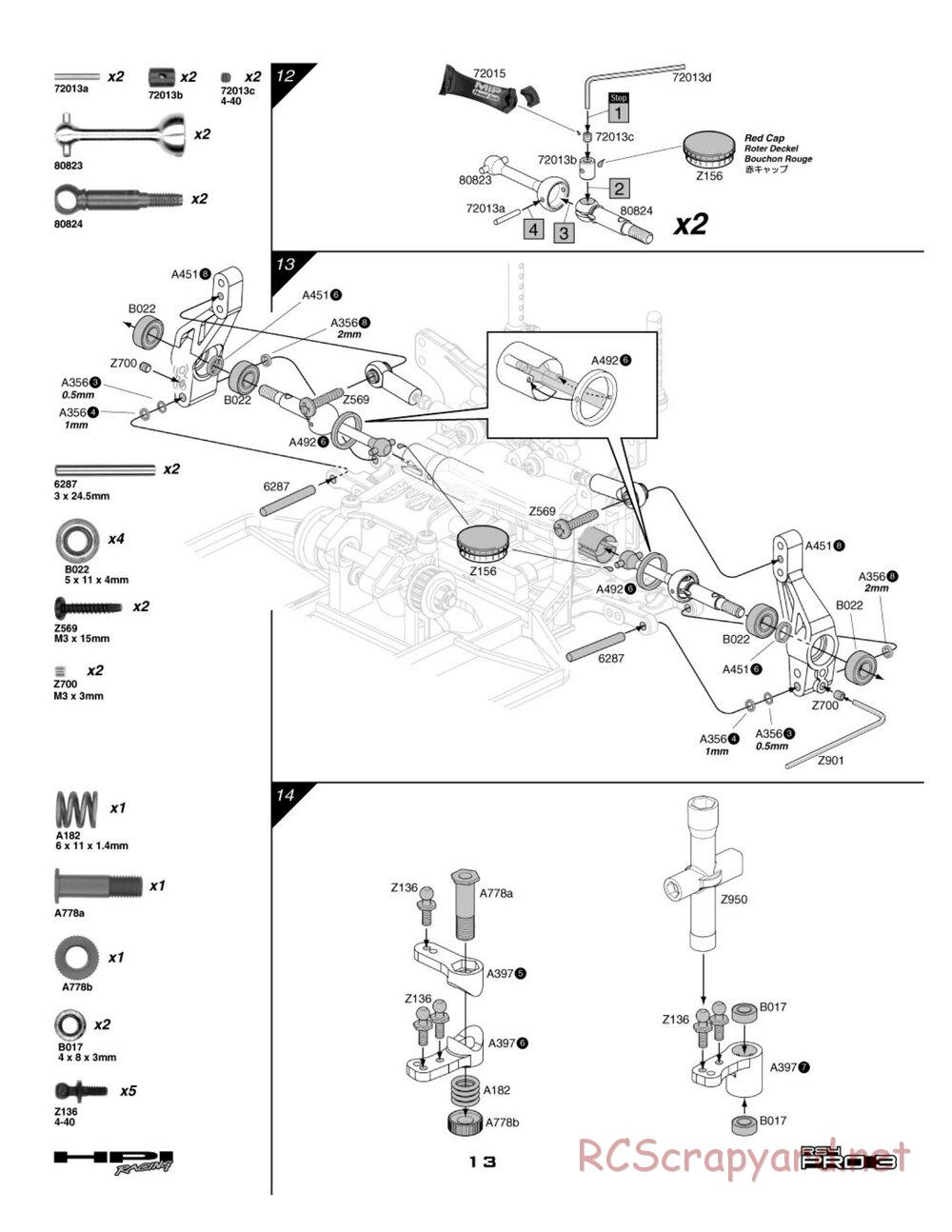 HPI - RS4 Pro 3 - Manual - Page 13