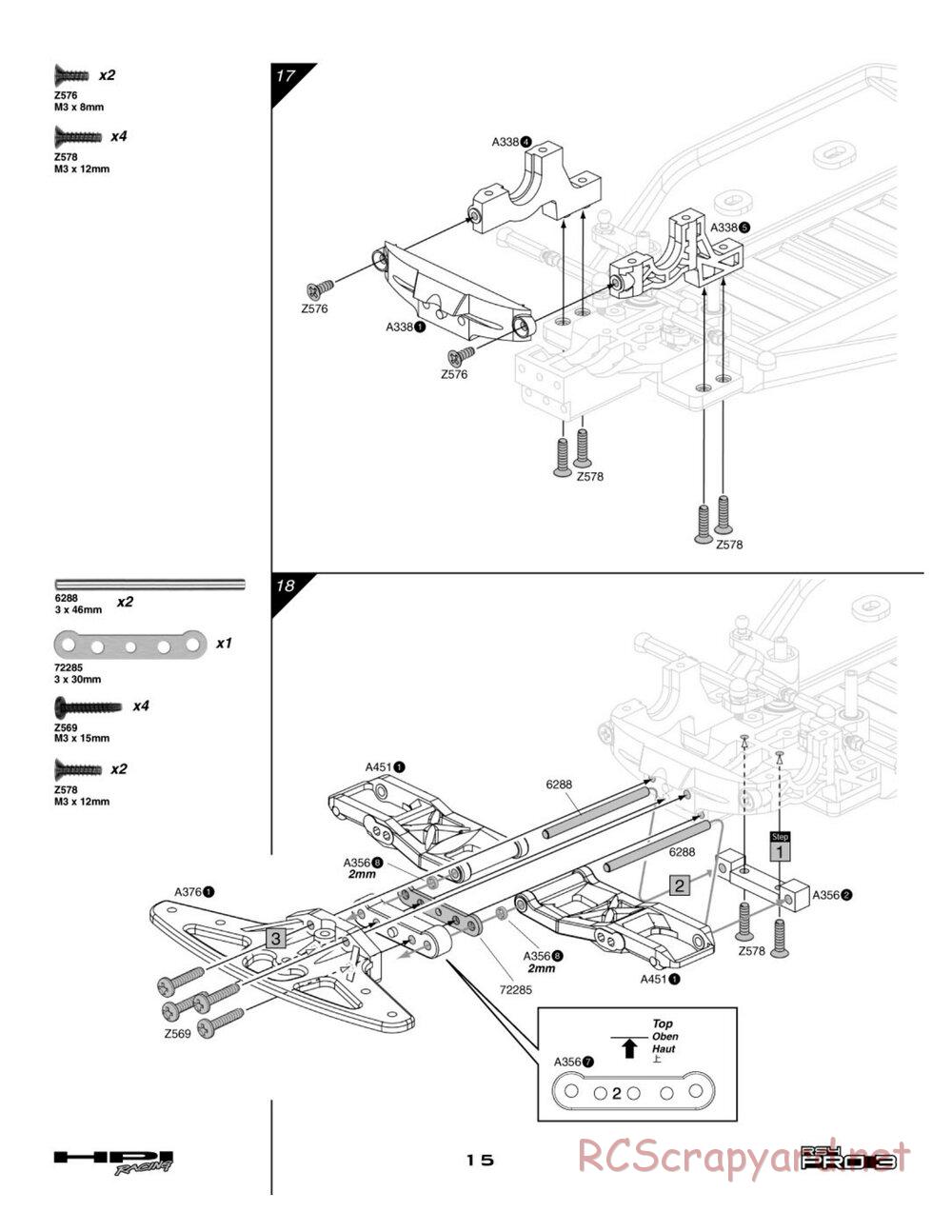 HPI - RS4 Pro 3 - Manual - Page 15