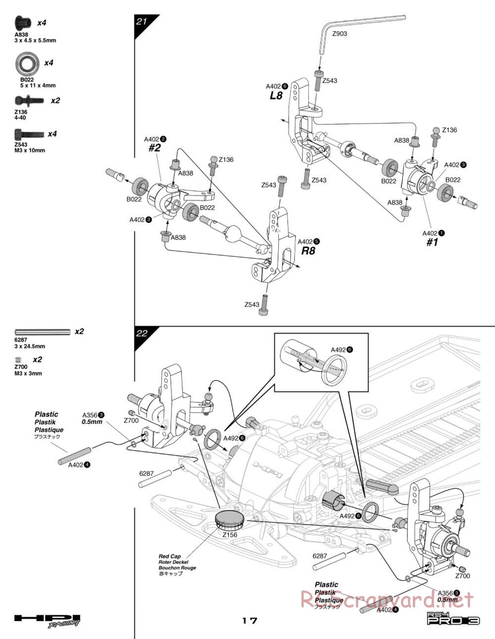 HPI - RS4 Pro 3 - Manual - Page 17