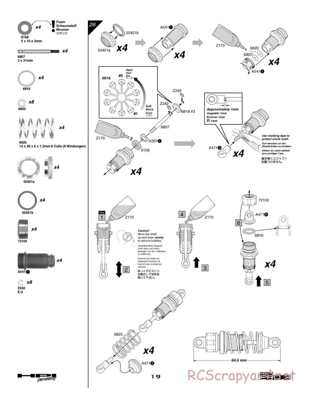 HPI - RS4 Pro 3 - Manual - Page 19