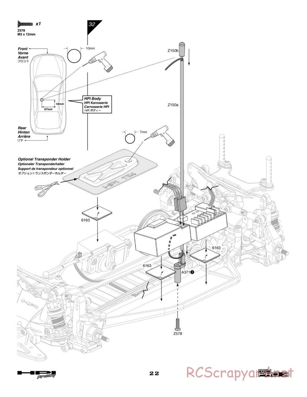 HPI - RS4 Pro 3 - Manual - Page 22