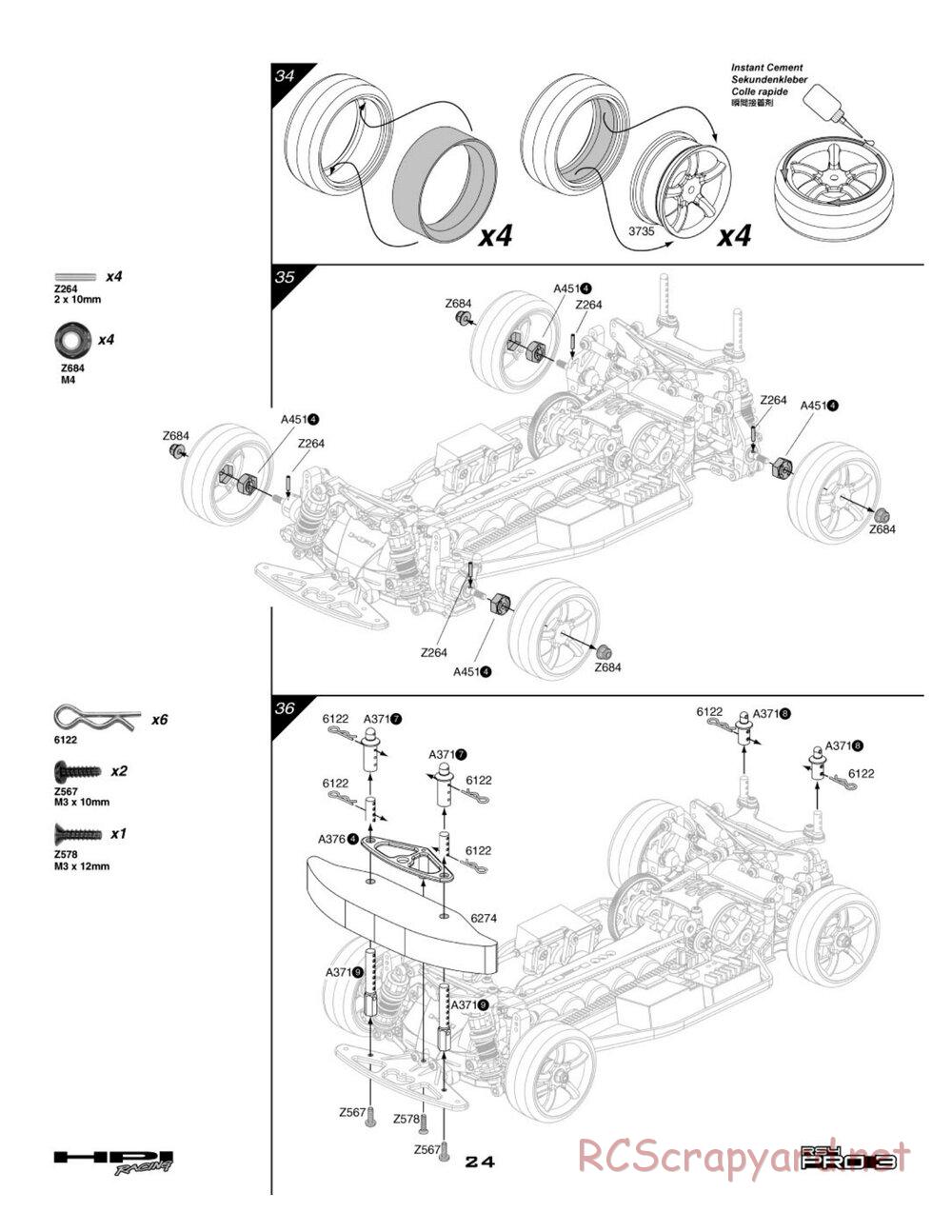 HPI - RS4 Pro 3 - Manual - Page 24