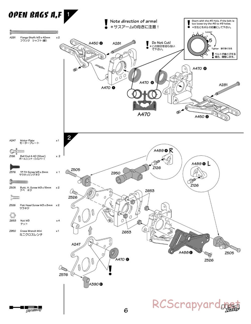 HPI - RS4 Rally - Manual - Page 6