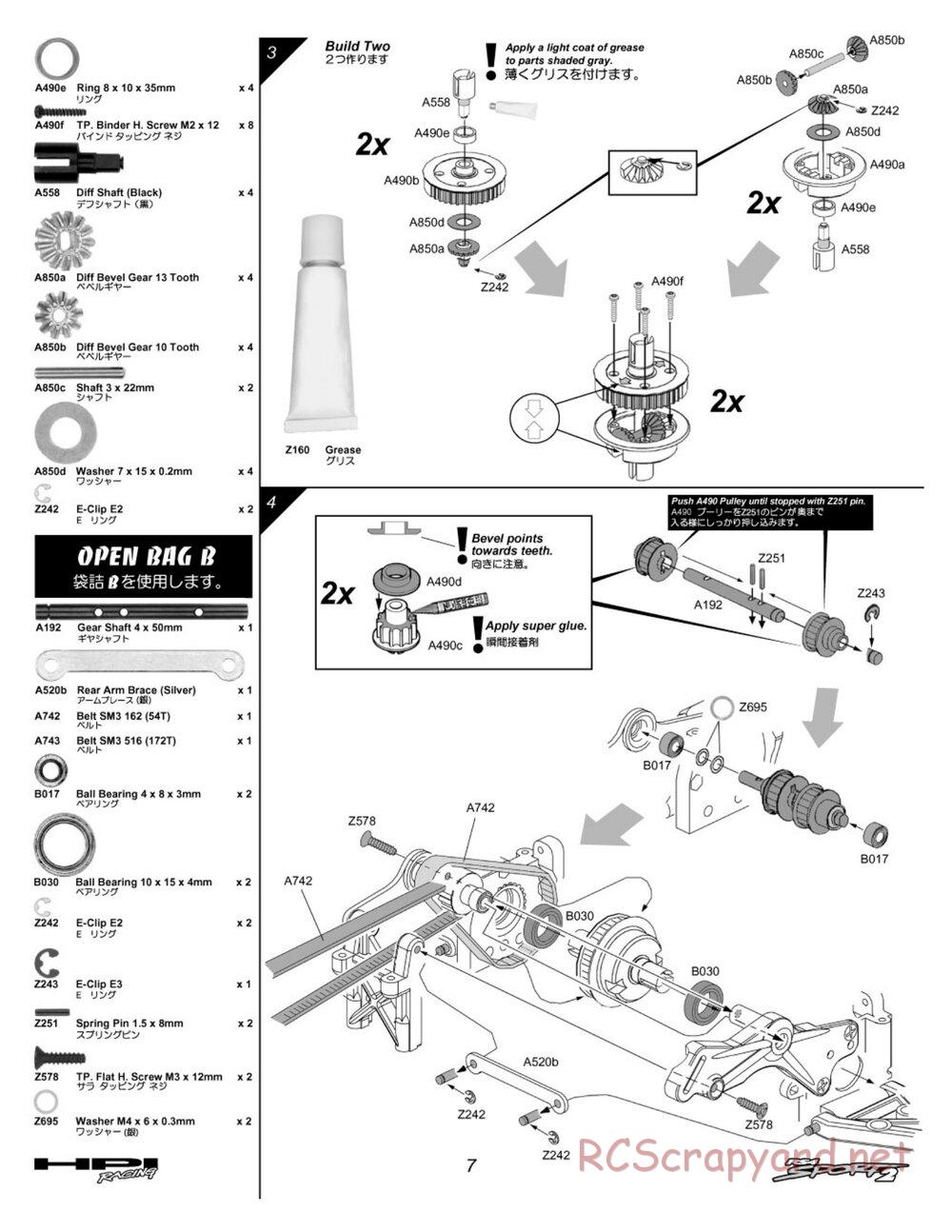 HPI - RS4 Sport 2 - Manual - Page 7