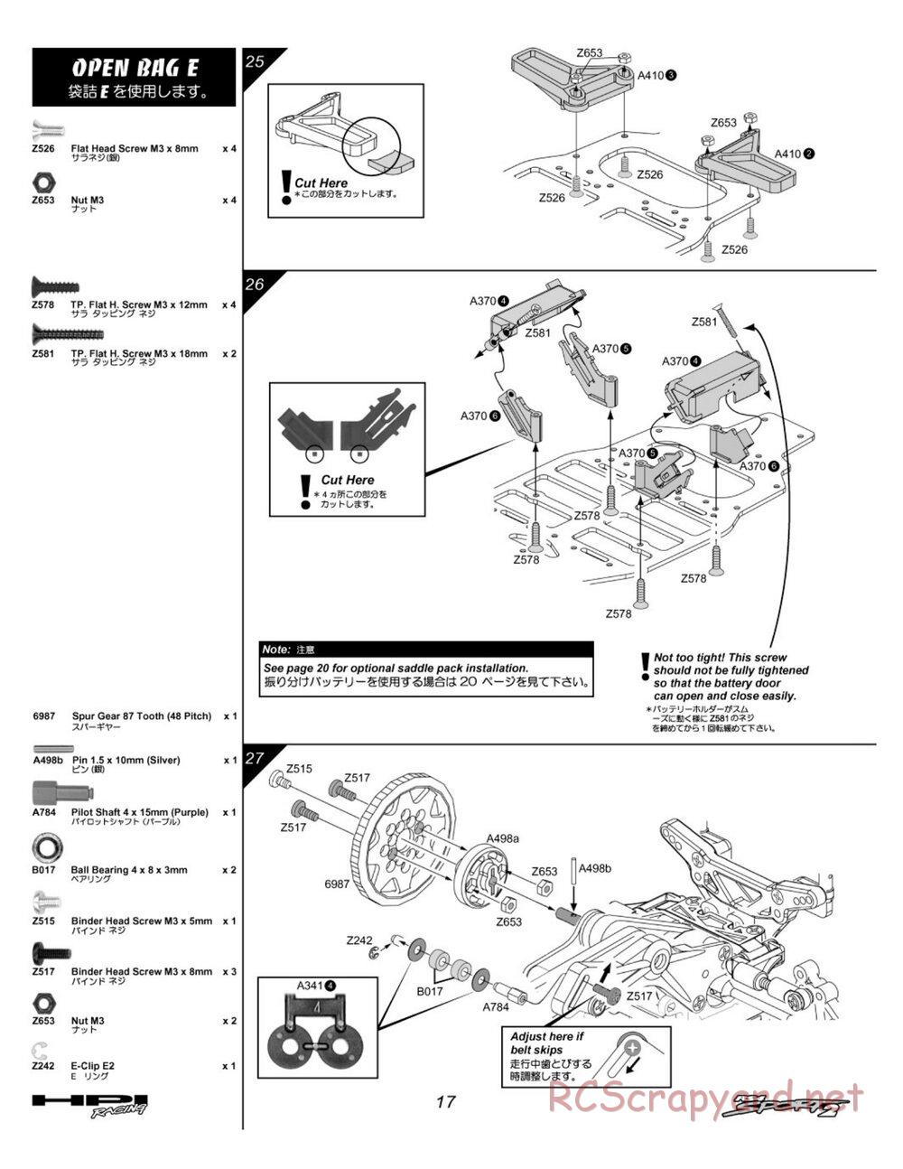 HPI - RS4 Sport 2 - Manual - Page 17