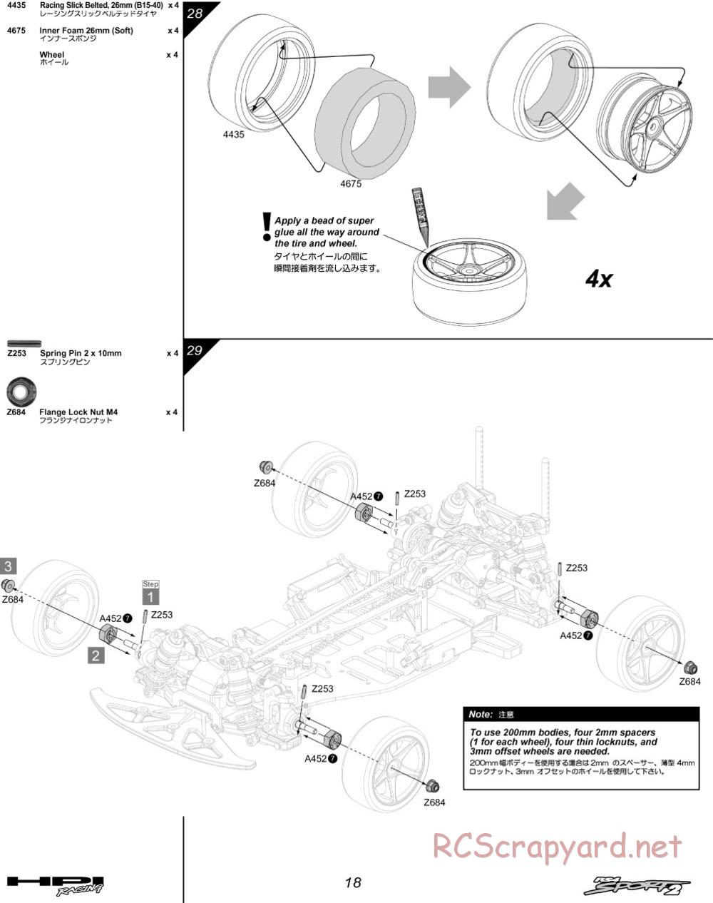 HPI - RS4 Sport 2 - Manual - Page 18