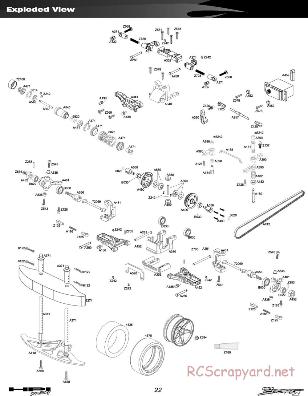 HPI - RS4 Sport 2 - Manual - Page 22