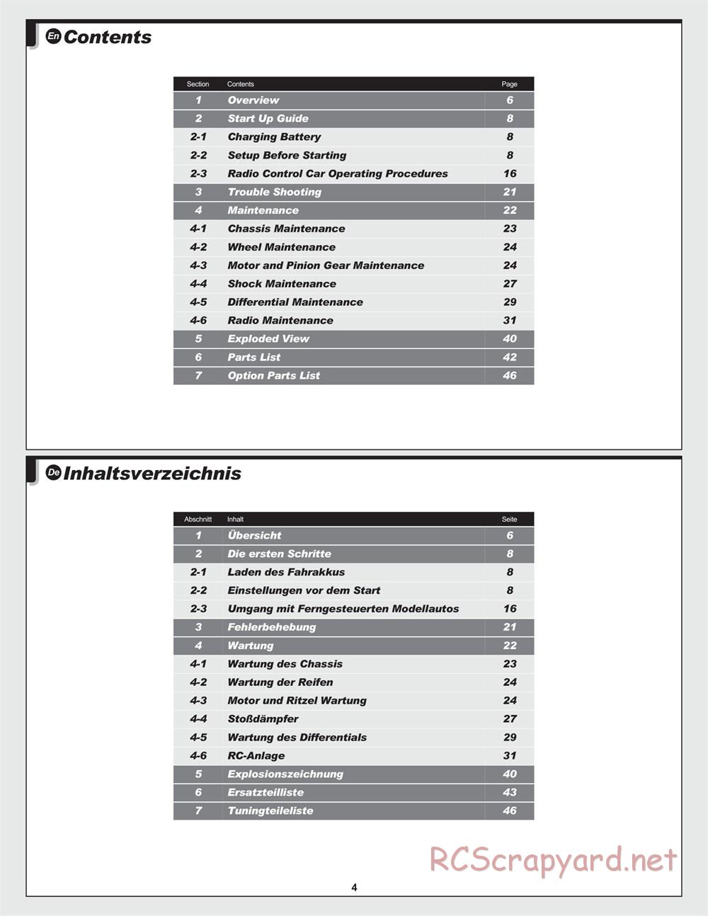 HPI - RS4 Sport 3 Flux - Manual - Page 4