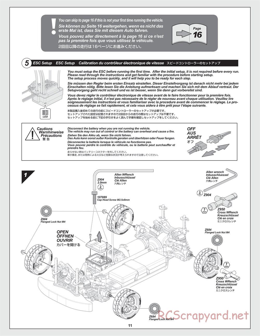 HPI - RS4 Sport 3 Flux - Manual - Page 11