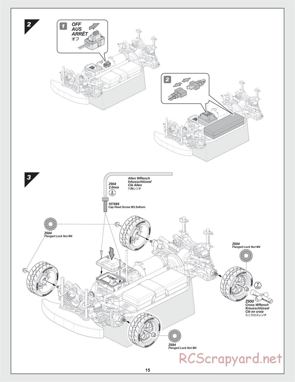 HPI - RS4 Sport 3 Flux - Manual - Page 15