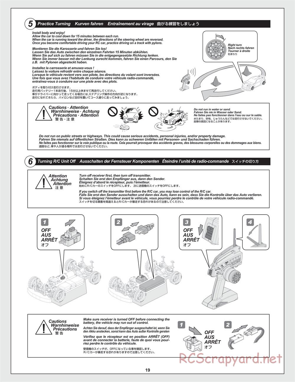 HPI - RS4 Sport 3 Flux - Manual - Page 19