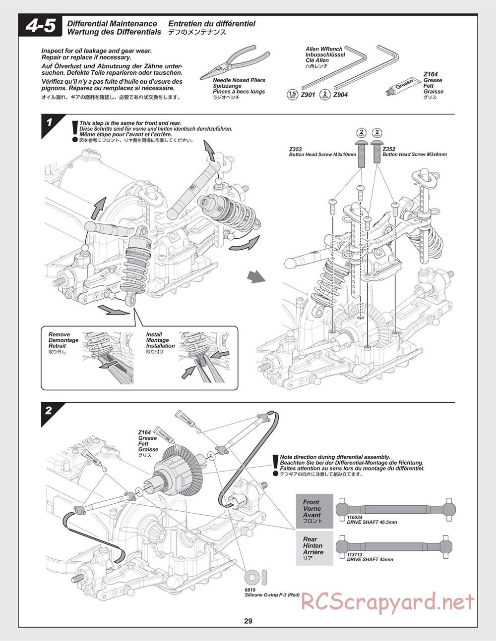 HPI - RS4 Sport 3 Flux - Manual - Page 29
